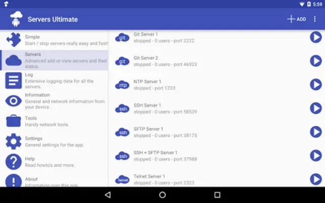 Servers Ultimate Pack E android App screenshot 7